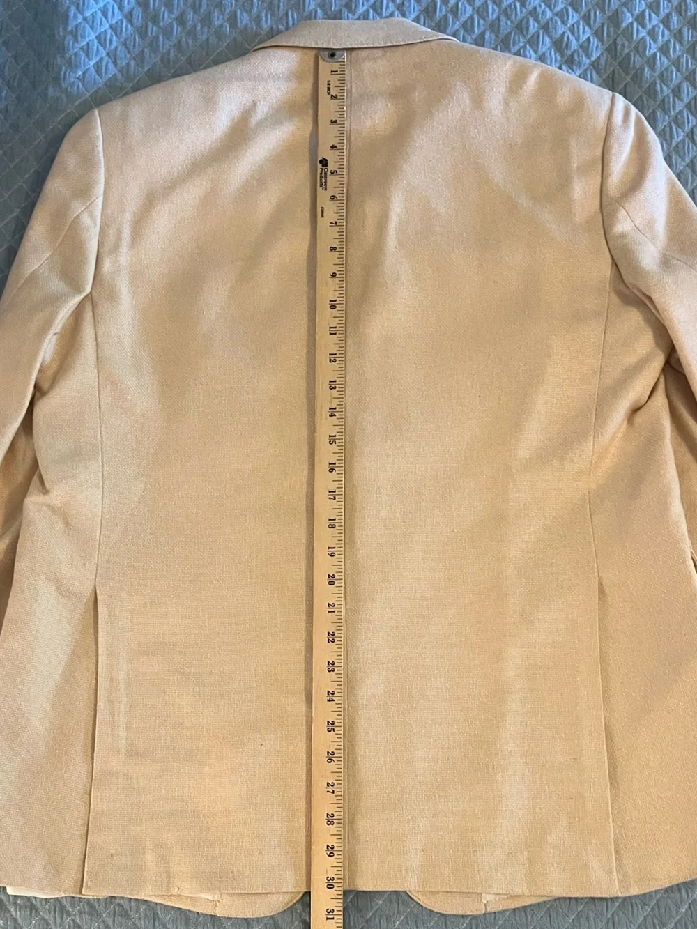 Miller Brothers with Loro Piana Custom Light Beige Cream Two-Button Sport Coat